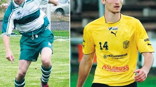 Daniel Jacobsson till vänster och Florent Asllani till höger.