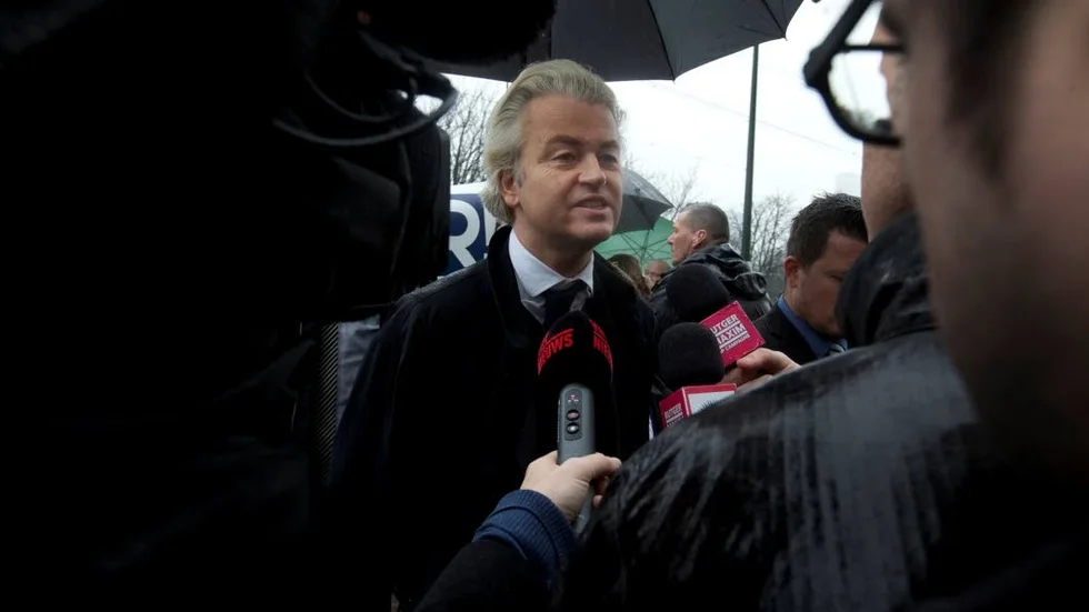 Geert Wilders.
Wilders är en vulgär kolportör av hat och islamofobi.