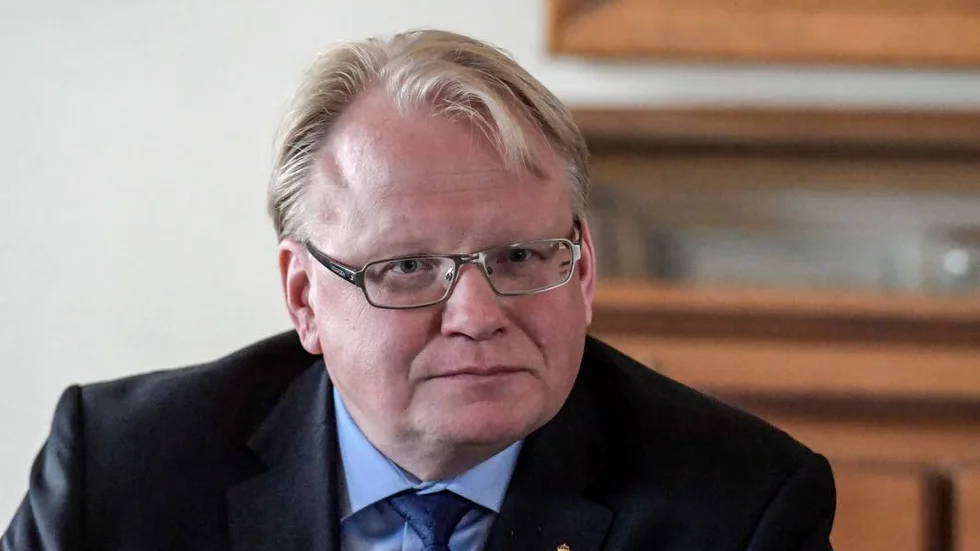 Försvarsminister Peter Hultqvist (S).