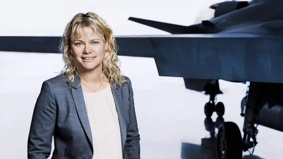 Affärsområdeschef. Ellen Molin, chef för support och services på Saab.