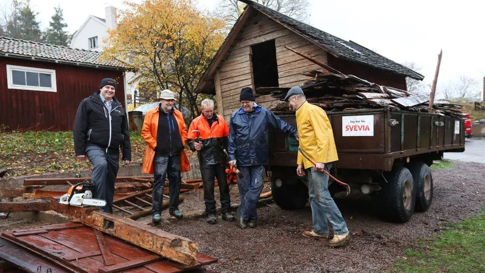 Samarbete. Johan Widerström, Raymond Johansson, Bo Carlsson, Lars-Ola Nysten och Pär-Magnus Jonsson.
