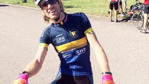 Segrare på 60km med tiden 1.59. Anders Ljungberg, numera förbundskapten för mountainbikelandslaget. Foto: Esbjörn Gustafsson