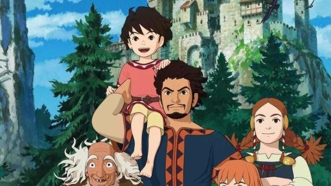 Bild ur den nya animerade tv-serien Ronja Rövardotter, regisserad av Goro Miyazaki/Studio Ghibli Rättigheter:©: NHK + NEP + Dwango. Licensed by Saltkråkan