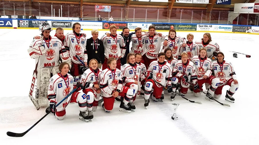 VIK:s segrande lag i Kontorsspecial cup.
