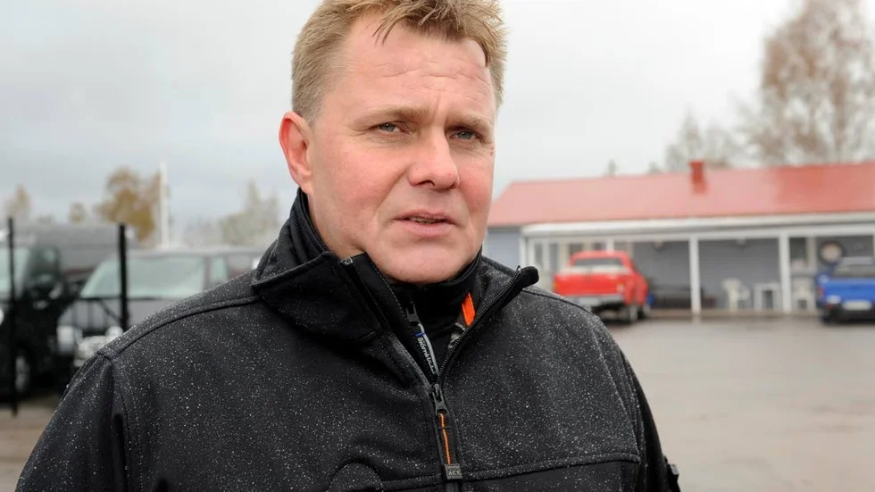 Västerviks lagledare Morgan Andersson.