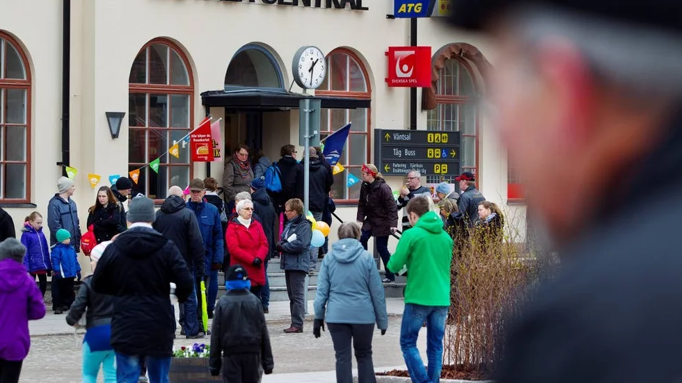 Motala central.