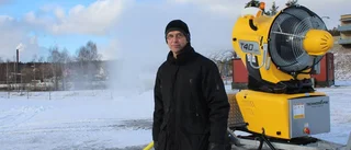 Snökanonerna har varit igång hela natten