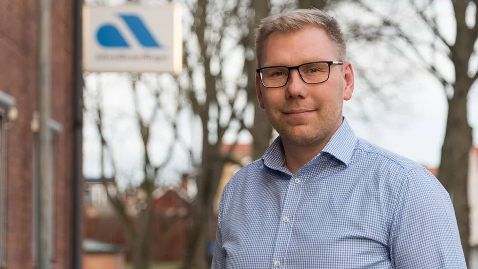 Jobb. Michal Ulatowski, sektionschef på Arbetsförmedlingen i Västervik.