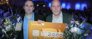 Hög nivå på stans gala