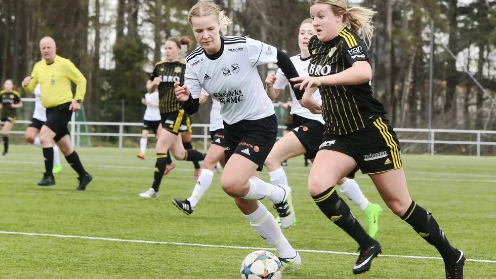 Nathalie Johansson tränar vidare med IFK Kalmar - närmast två pass nästa vecka.