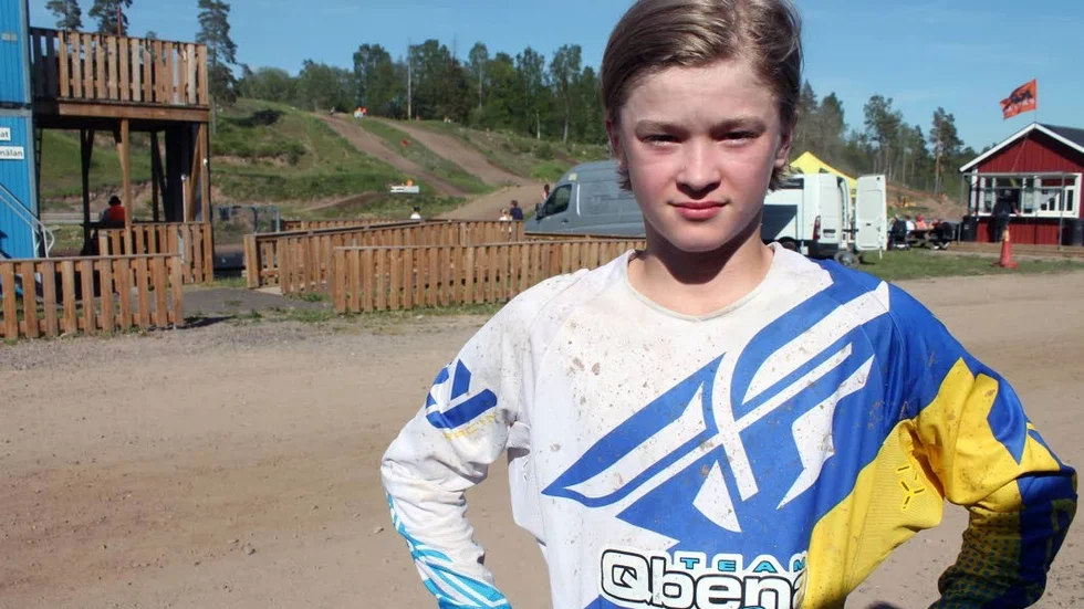 MOT SKÖVDE. Max Lövgren lämnar Motala för att gå på crossgymnasiet i Skaraborg. "Betyder otroligt mycket."