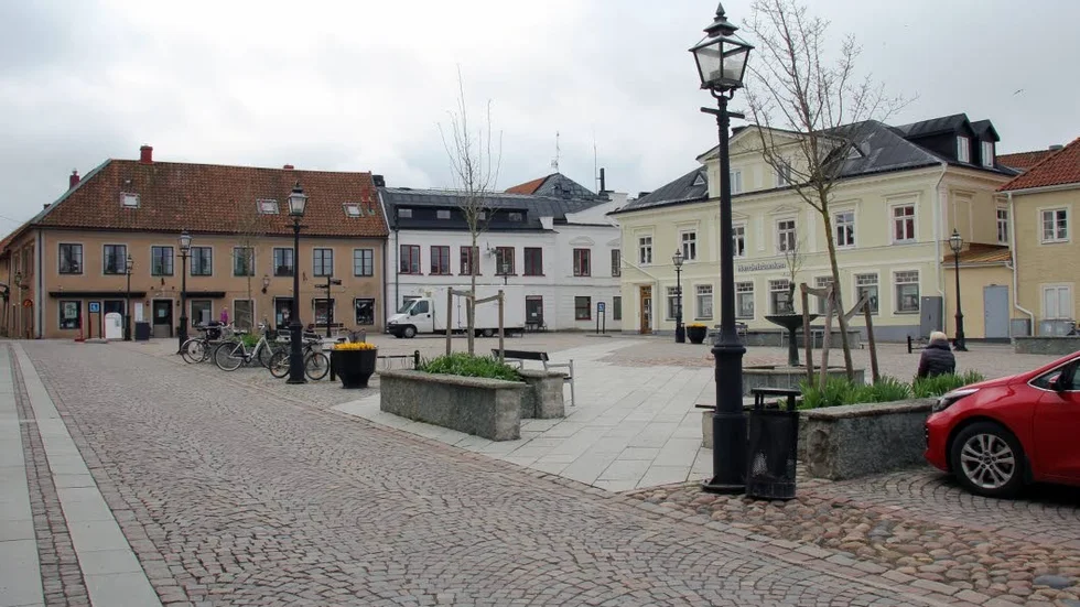 Stora torget i Vadstena ska få en isbana.