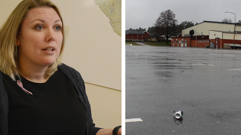 "Det börjar gälla så snart skyltarna kommer upp och de behövdes beställas, så det handlar om några dagar. " säger Marie Nicholson (M). 