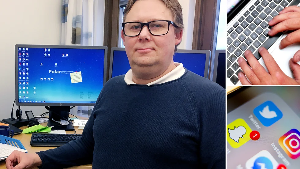 Jörgen Skarin är gruppchef för ISÖB i polisens region öst och han har kunnat se hur anmälningarna av internetrelaterade sexbrott mot barn har ökat kraftigt de senaste fyra åren.