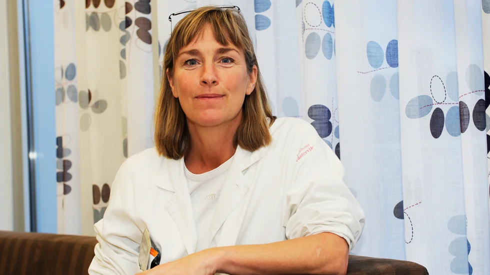 "Vi måste vara redo om det blir ett ökat inflöde av patienter", säger Anna Michaëlsson, chefläkare på Västerviks sjukhus.