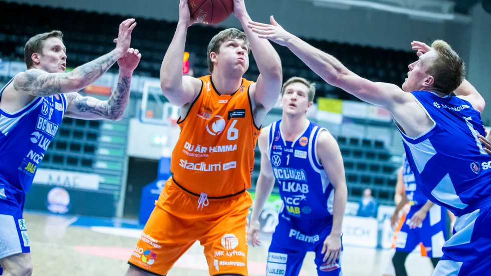 Axel Nordström, Adam Rönnqvist och Daniel Hansson var BC Luleås förgrundsfigurer i förlusten mot Norrköping.