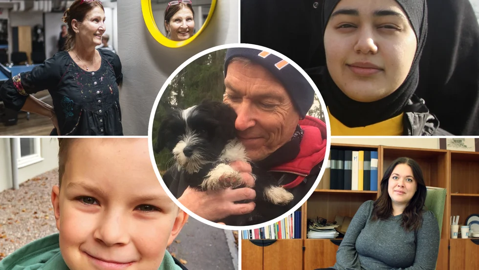 Gisela Stucki, Elham Aljaseem, Johan Anderblad, Anton Sternsjö och Emma Dahlin svarar på frågor om 2020 och 2021.