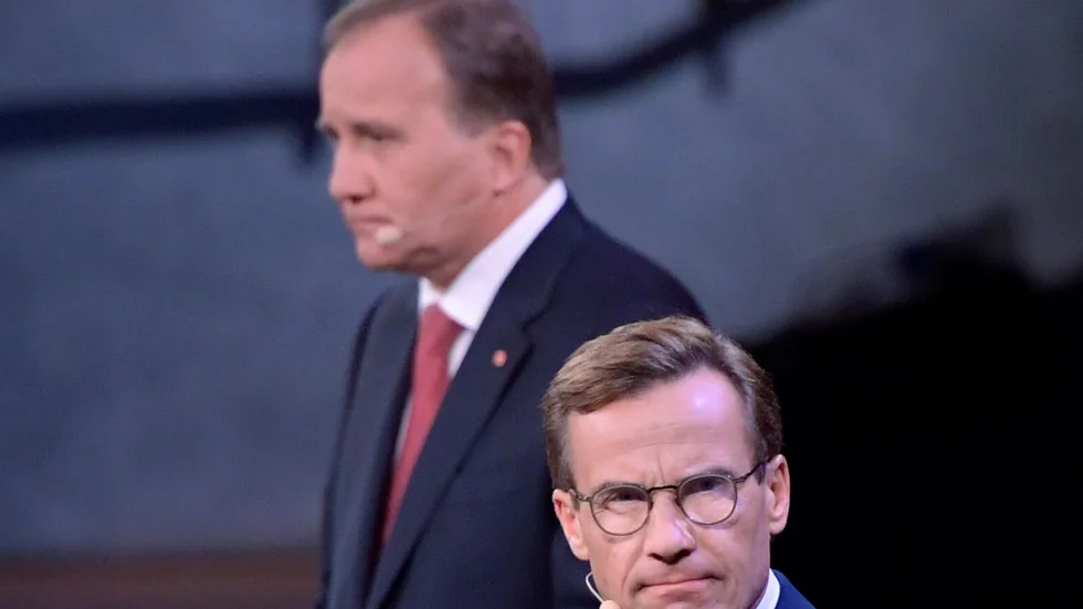 Alla riksdagspartier - inte bara statsminister Löfvens socialdemokrater - slänger enligt dagens debattör ur sig "företagarfientliga" uttalanden. M-ledaren Ulf Kristersson får här illustrera dessa "alla". 