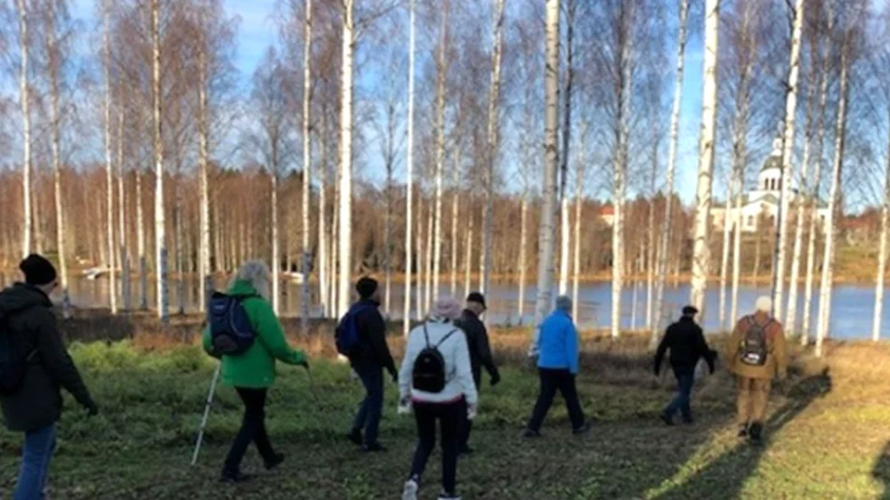 SPF vandrade 7 000 steg.