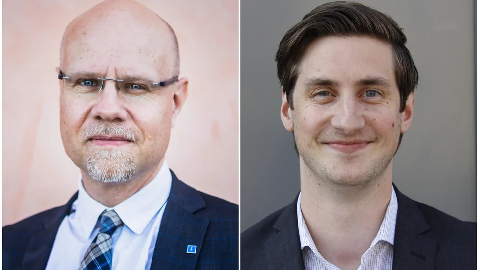 Jonas Segersam och Pontus Lamberg (båda KD) anser att planerna för Uppsalas och Knivstas utbyggnad är orealistiska.