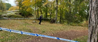 Polisavspärrningar efter misstänkt rån – man gripen
