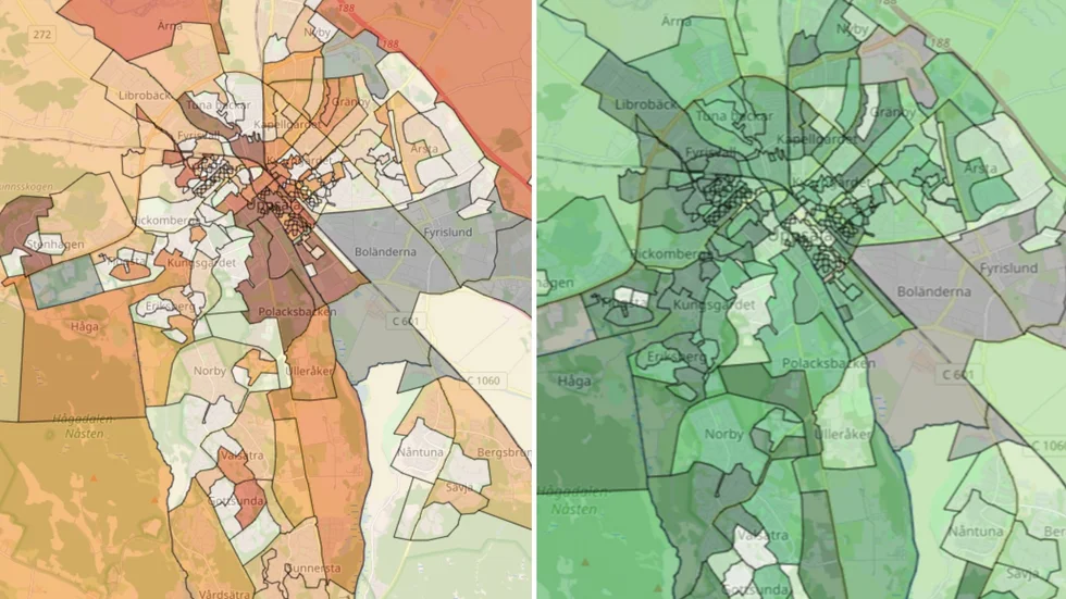 Regionen kan följa smittan ner på varje enskilt postnummer. Utom i vissa stadsdelar där för få testar sig, vilket försvårar bekämpningen av pandemin.