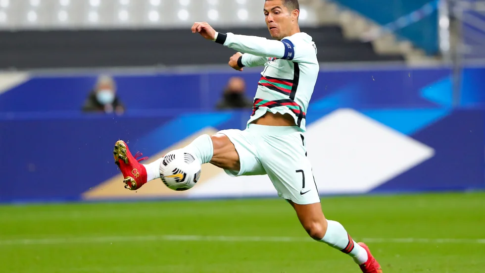 Den portugisiske fotbollsstjärnan Ronaldo återvänder till Manchester United