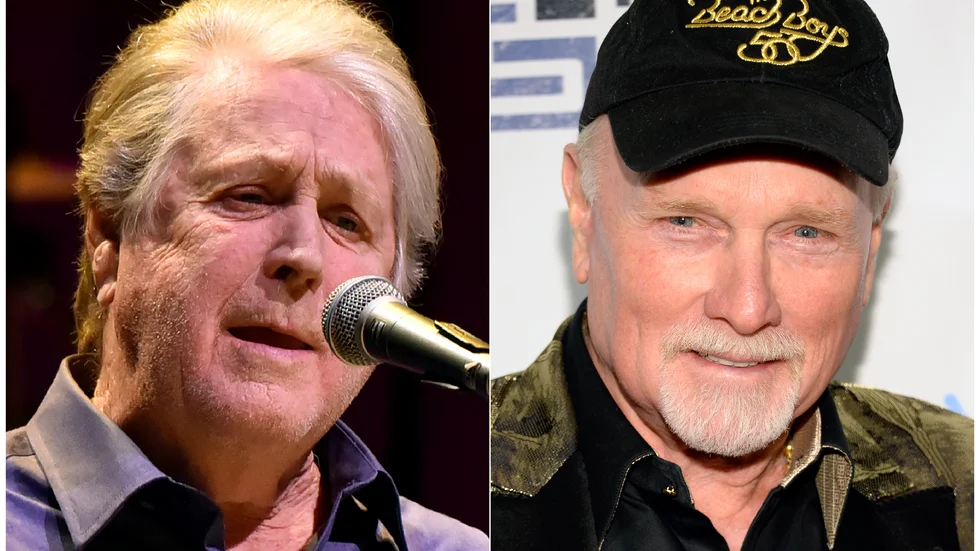 Brian Wilson, tidigare medlem i Beach Boys, tar avstånd från sin tidigare kollega Mike Loves stöd till Donald Trump. Arkivbild.