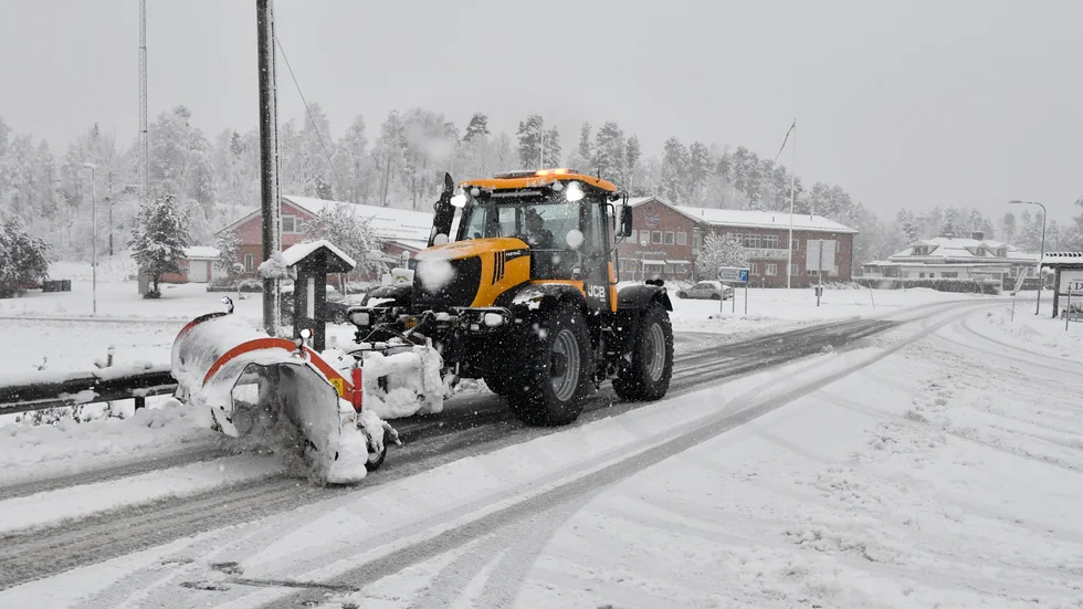 Enligt SMHI finns risk för stora snömängder och hårda vindar i delar av Norrland i veckan. För södra Sverige ser det betydligt lugnare ut. Arkivbild.