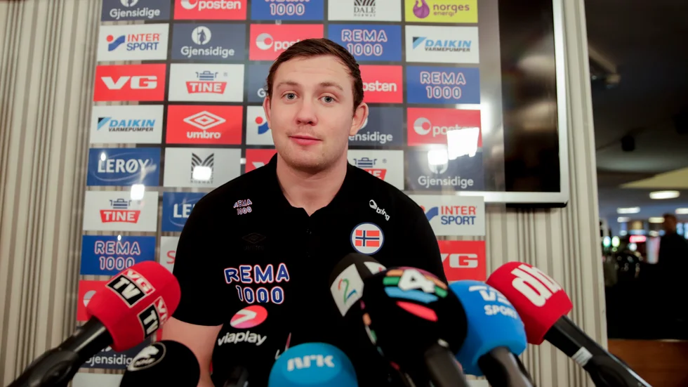 Norges stjärna Sander Sagosen. Arkivbild.