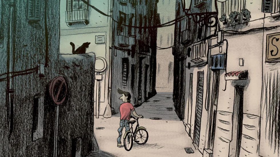  Bartolomé Seguí är illustratören till Gabi Beltráns självbiografi i serieroman "Återvändsgränder".