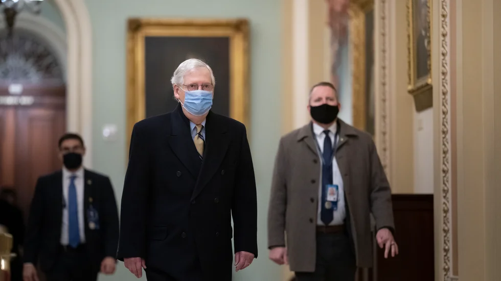 Republikanernas minoritetsledare i senaten, Mitch McConnell, har bestämt sig angående riksrättsåtalet.
