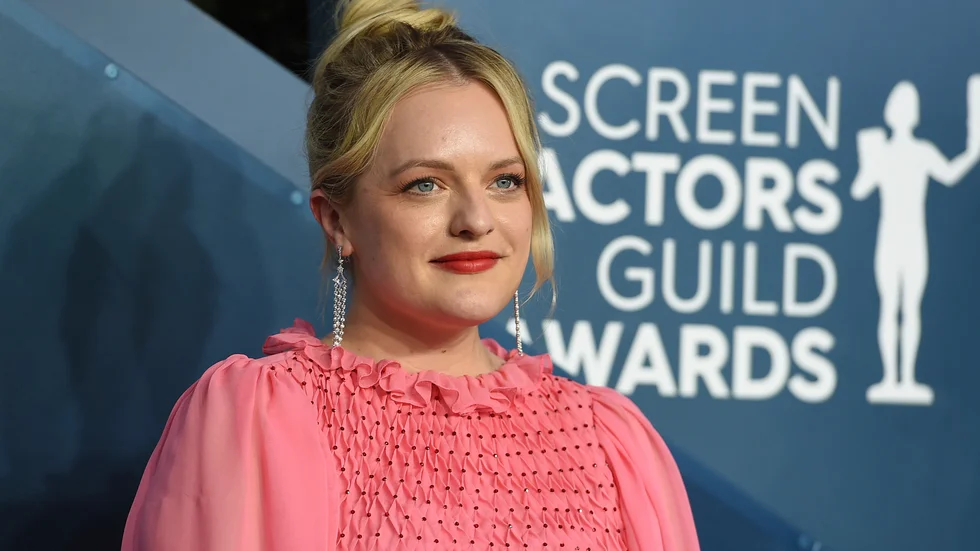Elisabeth Moss ska spela Eleanor Coppola i en film om inspelningen av "Gudfadern". Arkivbild.