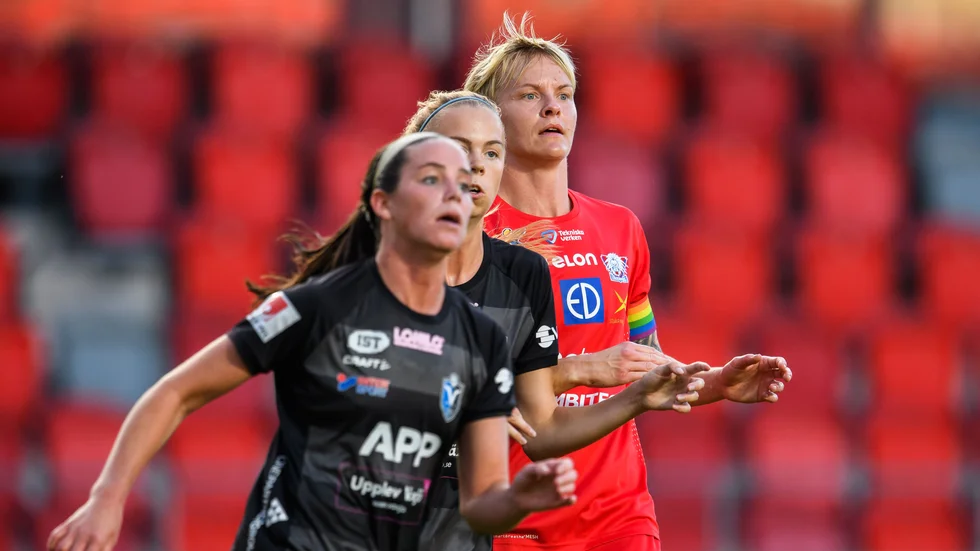 Nilla Fischer var en av LFC:s bästa spelare mot Växjö.