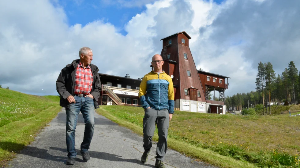 Johnny Önnerlöv, Meni, och företagaren André Nyström ser fram emot att sparka igång. ”Det kommer inte att bli någon dans på rosor. Men det känns inspirerande”, säger André.