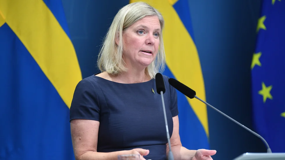 Finansminister Magdalena Andersson (S)