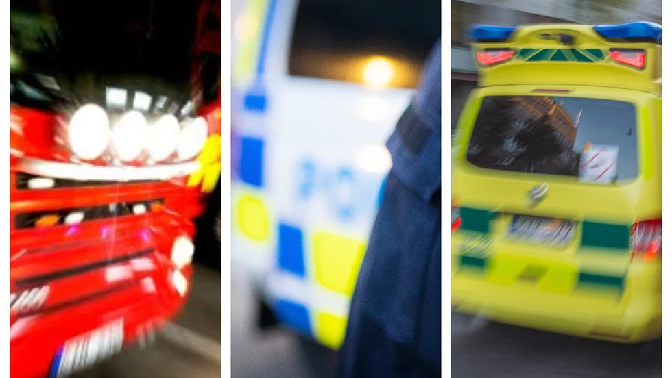 Ingen av förarna som kolliderade på riksväg 34 blev allvarligt skadad.