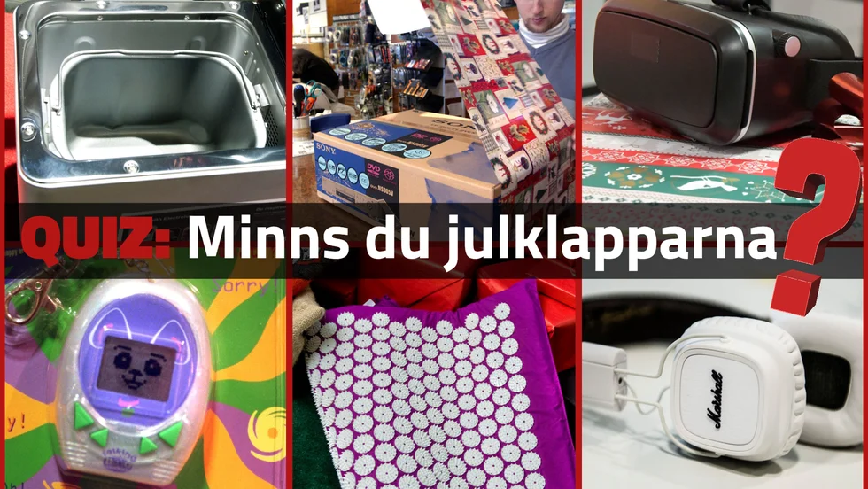 Vilket år var julklapparna egentligen?