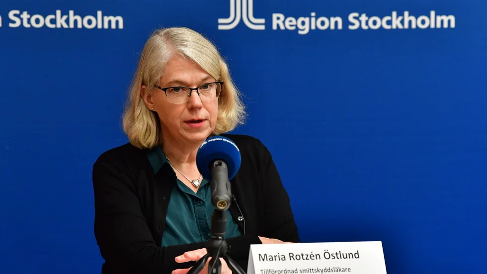 Smittskyddsläkare Maria Rotzén Östlund håller pressträff i dag om fler åtgärder. Arkivbild.