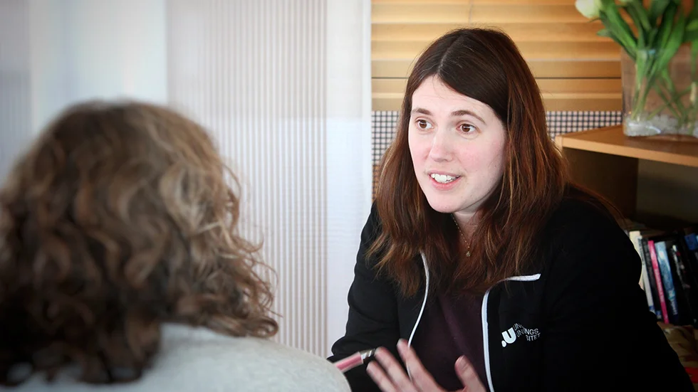 Linnea Fors arbetar som allmän studievägledare på Linköpings universitet. 