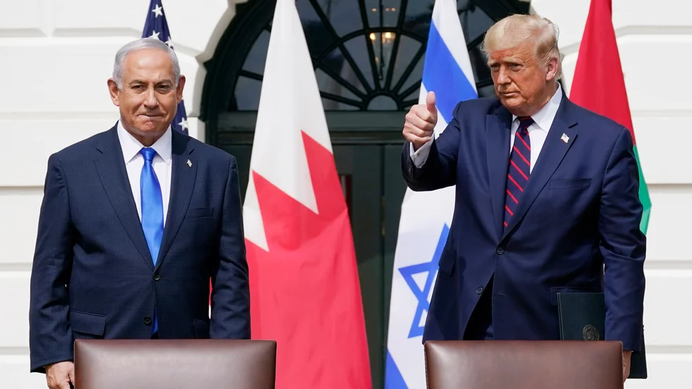 Källor i Vita husets gästhus gör gällande att paret Netanyahu tagit för vana att ta med sig stora mängder smutstvätt. Arkivbild.