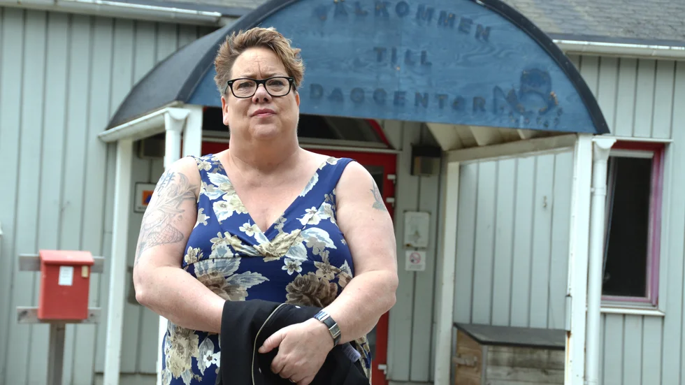 "Det känns bra att kunna göra någonting ändå" säger Cecilia Lindgren Parviainen om Kalix Pride 2020.