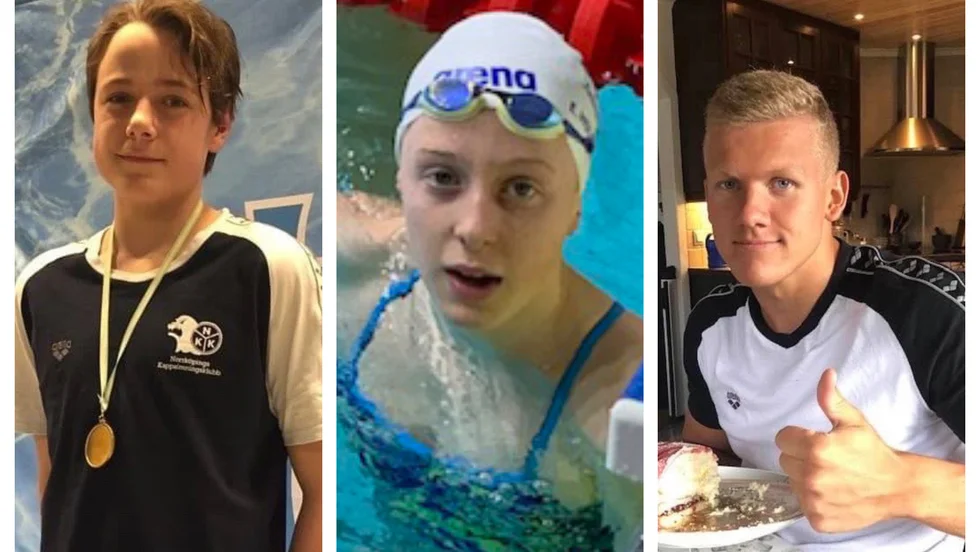 Från vänster: Jacob Hellman, Ebba Holgersson och Emil Kernen.