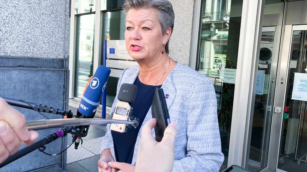 EU:s inrikeskommissionär Ylva Johansson. Arkivfoto.