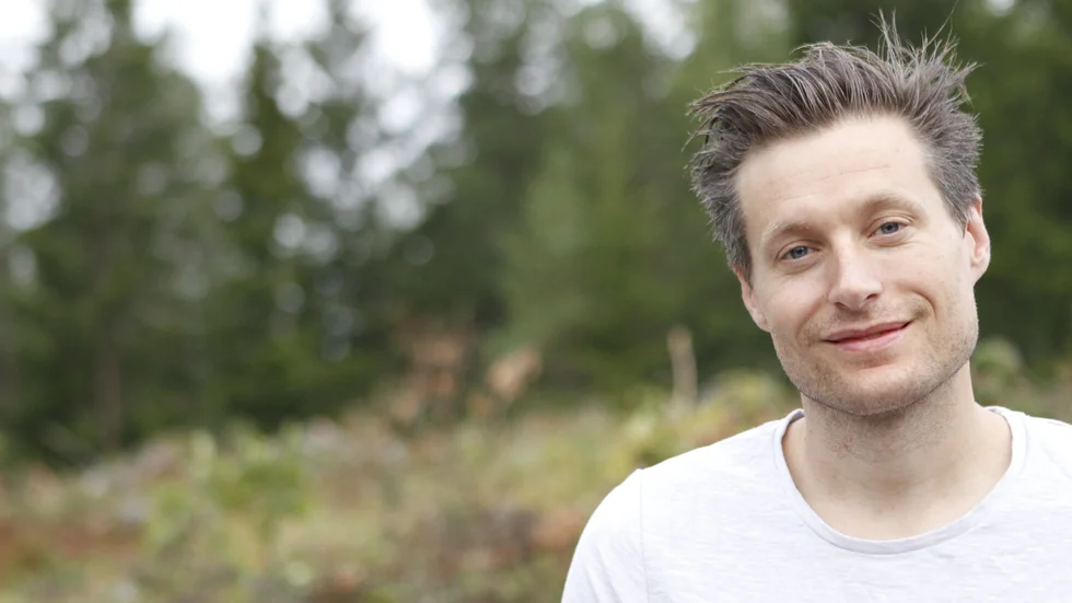 Simon Vikström på Train station brewery.