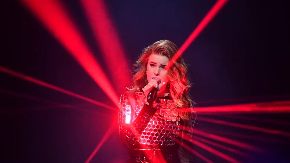 Dotter tävlade senast i Melodifestivalen med låten "Bulletproof". Arkivbild.