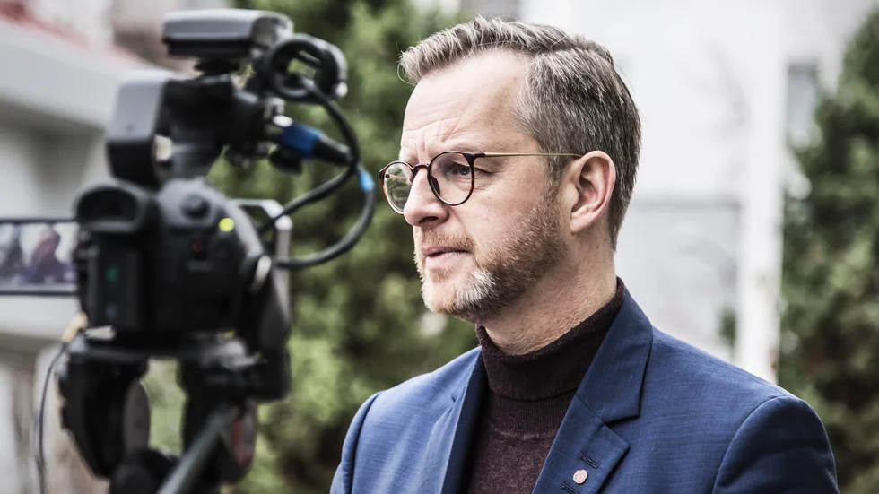 TALESPERSON. Mikael Damberg (S) röt under tisdagen till mot bankernas storvinster.