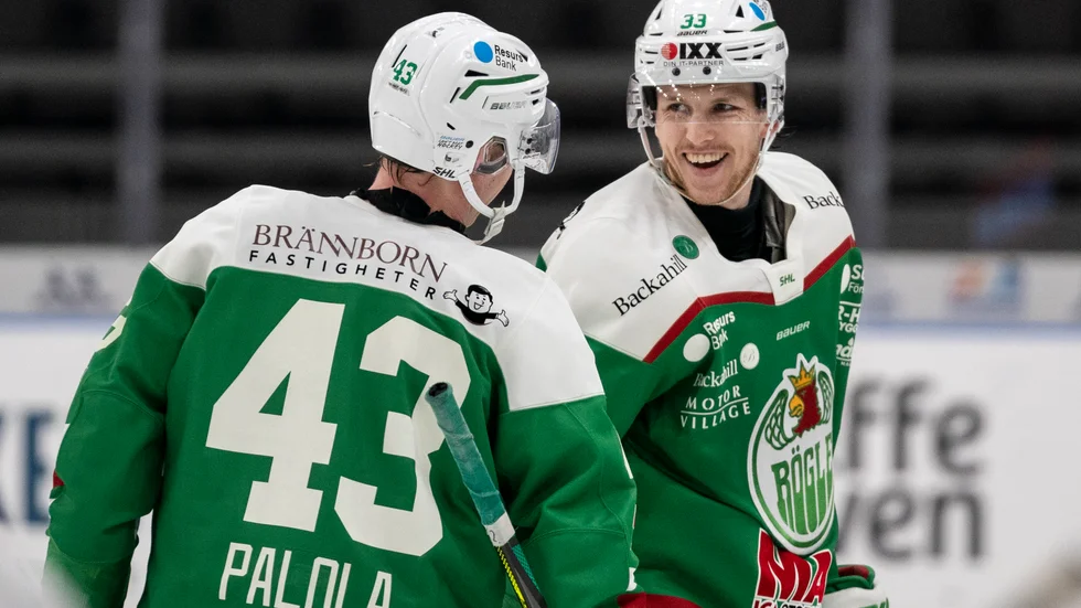 Rögle vann mot Växjö med 4–2. Arkivbild.