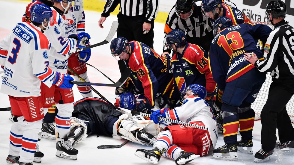 Oskarshamns SHL-lag har drabbats av coronaviruset och lagets två kommande matcher är uppskjuta. Arkivbild.