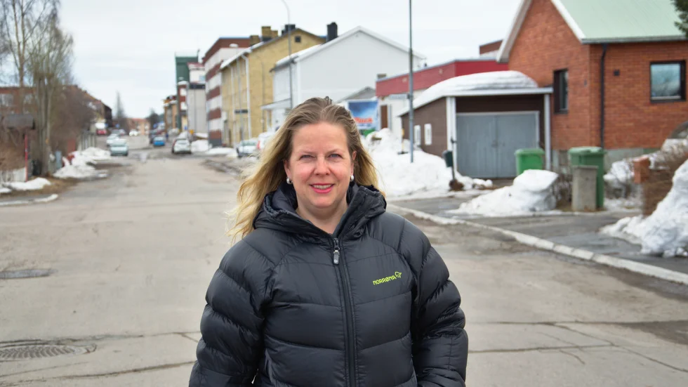 Elisabeth Landby, ordförande i Gällivare Handel, ser ett ökat stöd för handlarna i Gällivare.